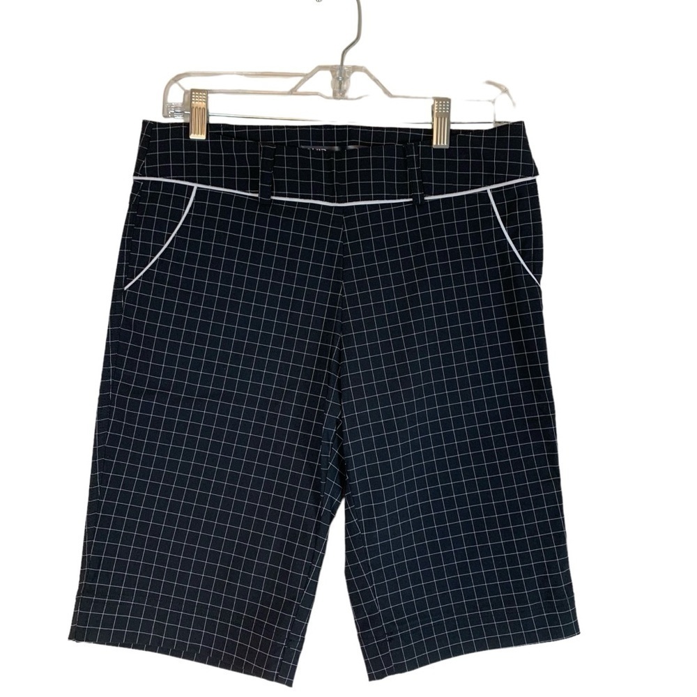 Lija Plaid Golf Shorts